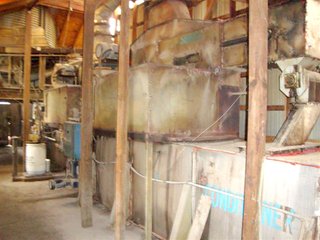 Turnkey - Grain roasting business since 1976.  Corn, beans, and barley.
- 2" and 4" wells, natural gas, 2 restrooms, 5 offices, lunch room.
- Bag and bulk facility.
- Storage bins, grain legs, office and warehouse storage.
- Commercial Roaster 250bph.
- Rail siding avilable.
- Zoned M-2
- High visibility on SR 15. - Nutritional Blending Inc.
